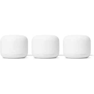 Google Nest WiFi Pro - Wi-Fi 6E - Fast Speed Home WiFi System - 3
