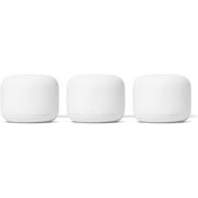 Google Nest WiFi Router Non-Retail Packaging - AC2200 Mesh Wi-Fi 2nd Generation (3-Pack, Snow)