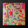 thumbnail image 2 of Asha 20x20 Black Modern Framed Museum Art Print Titled - Cerneala 19, 2 of 5