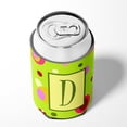 thumbnail image 4 of Letter D Monogram - Lime Green Can or Bottle Hugger, 4 of 5