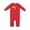 Red, variant on Volleyball Monkey Boy Baby Romper Coveralls