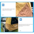 thumbnail image 6 of Portable Camping Car Trunk Tent SUV Awning Shelter Rear Sunshade Canopy Brown, 6 of 9