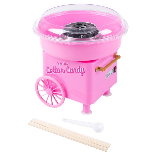 Countertop Cotton Candy Machine Includes Scoop and 10 Serving Sticks