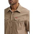 thumbnail image 4 of Wrangler® Men's Relaxed Stretch Short Sleeve Shirt, Sizes S-5XL, 4 of 4
