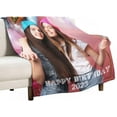 thumbnail image 3 of Personalised Blankets for Adults, Personalised Photo Blankets, Custom Blanket with Pictures, Personalised Gifts for Women Men, Personalised Birthday Gifts for Best Friends, 3 of 6