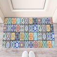 thumbnail image 2 of Bohemian Geometric Design (4) Door Mat 30 X 17 Inch Welcome Doormat Indoor Outdoor Entrance Floor Mat Non Slip Spring Summer Decor Rubber Mats, 2 of 6