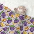 thumbnail image 2 of Yiaed Plum Print Dog Blankets-Cat Blanket Washable for Couch Protection,Puppy Blanket, Soft Plush Reversible Throw Furniture Protector-Small, 2 of 8