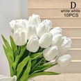 thumbnail image 5 of ZOUBAOQ Tulips Artificial Flowers LED Night Light Bouquet Light U2 Decoration D4J6, 5 of 9