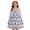 Purple, variant on MAIHAN Spring Dresses for Girls Floral Print Sleeveless Dress with Solid Cardigan Two Piece Outfit Butterfly Flower Pattern Princess Style Kids Casual Set(Purple,5-6 Years)