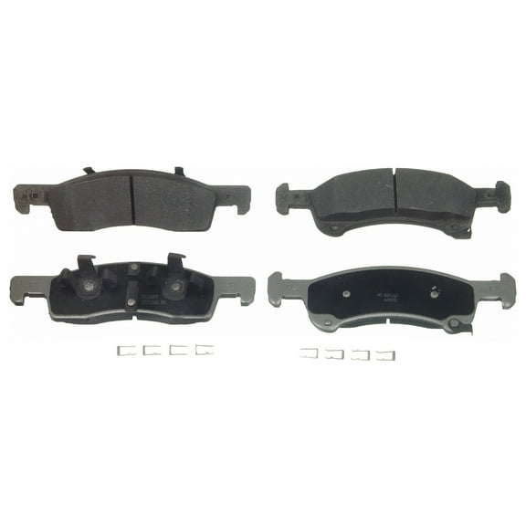 Wagner ThermoQuiet MX934 Semi-Metallic Disc Brake Pad Set Fits select: 2003-2006 FORD EXPEDITION, 2003-2006 LINCOLN NAVIGATOR