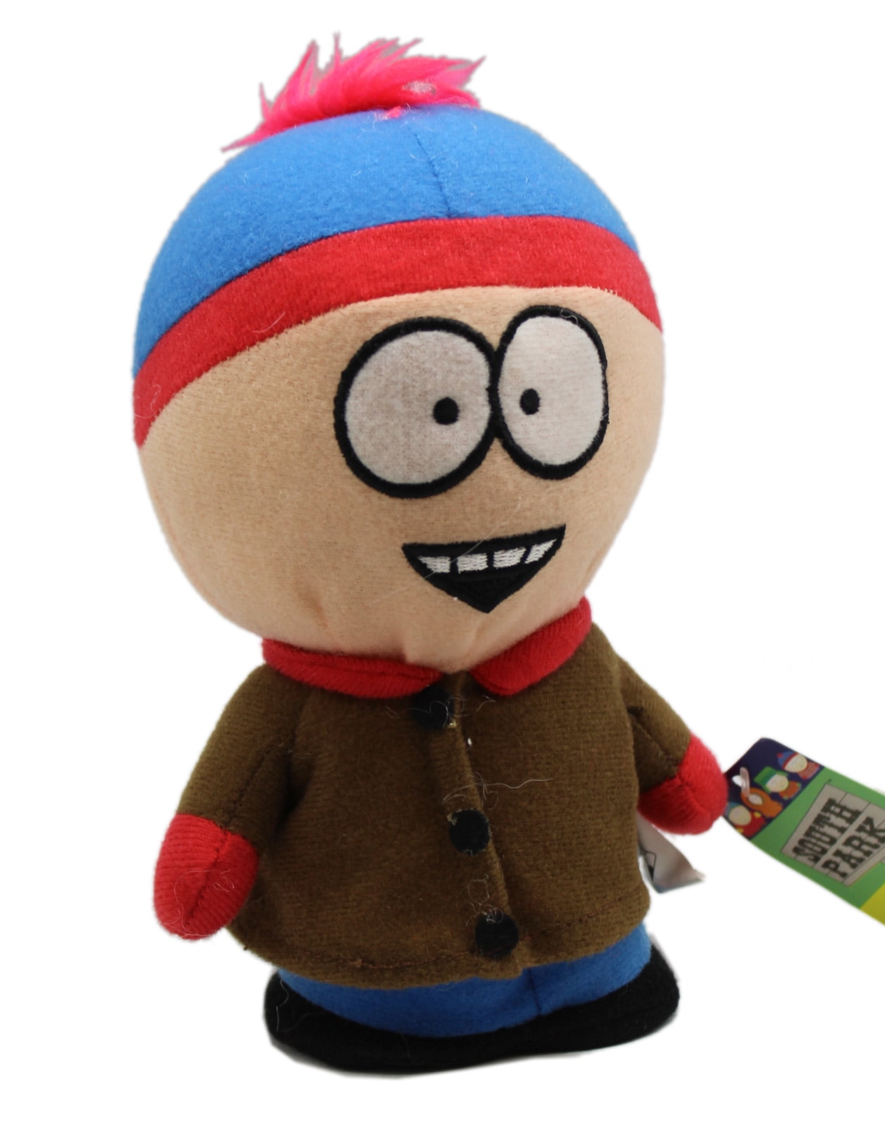 Large Rare Retro Official Licensed South Park Plush Toy Stan. 28cm Tall 