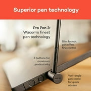 Wacom DTK246K0A 23.8 Cintiq 24 Drawing Tablet with Wacom Pro Pen 3, Black