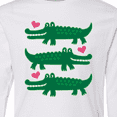 thumbnail image 4 of Inktastic Alligator Crocodile Reptile Long Sleeve Youth T-Shirt, 4 of 5