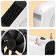 thumbnail image 1 of Calentador Eléctrico Soplador de aire caliente de escritorio de 500 W Calentadores de ventilador eléctrico de salida de aire grande (blanco de la UE) Ndcxsfigh Libre de BPA, 1 of 9