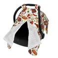 thumbnail image 2 of Naloa Cooking Bbq Baby Car Seat Cover, Breathable Baby Carrier Cover, Multiuse Baby Carrier Cover & Nursing Breastfeeding Cover, 2 of 5