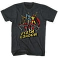 thumbnail image 1 of Flash Gordon Greatest Adventure Black Heather T-Shirt, 1 of 1