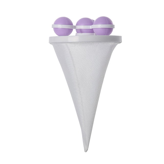 Filtre à Cheveux Réutilisable pour Machine à Laver, Attrape-Peluches, Sac de Nettoyage en Maille