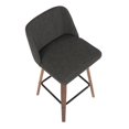 thumbnail image 4 of Tabouret à hauteur de comptoir Toriano de LumiSource, Ensemble de 2, 4 of 8