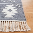 thumbnail image 3 of SAFAVIEH Kilim Adair Geometric Area Rug, Dark Grey/Ivory, 4' x 6', 3 of 11