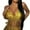 Gold, variant on Women Sparkly Sequin Fringe Halter Bralette Wireless Bra for Party Dance Performance Clubwear