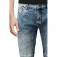 thumbnail image 3 of RAW X Mens Slim Fit Moto Jeans, Light Wash, 36X30, 3 of 6