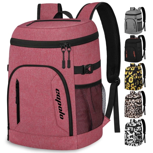 Mochila Térmica Capolo para 30 Latas Aislada Roja