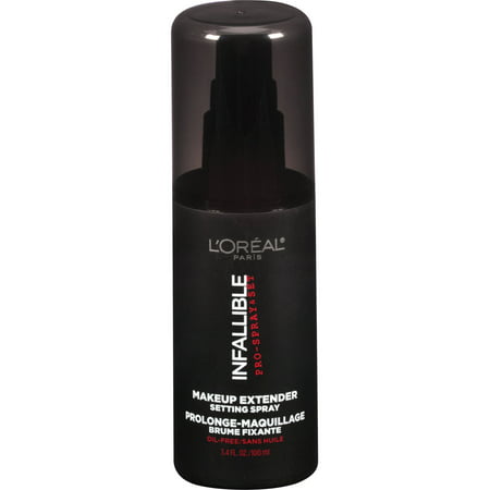 L'Oreal Paris Infallible Pro-Spray and Set Make-Up Oil-Free Setting Spray, 3.4 fl. (Best Oil Absorbing Face Powder)