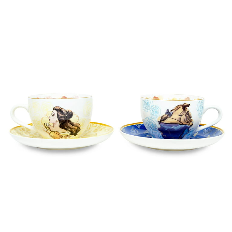 Disney Lady and The Tramp Bone China Teacup and Saucer | Set of 2