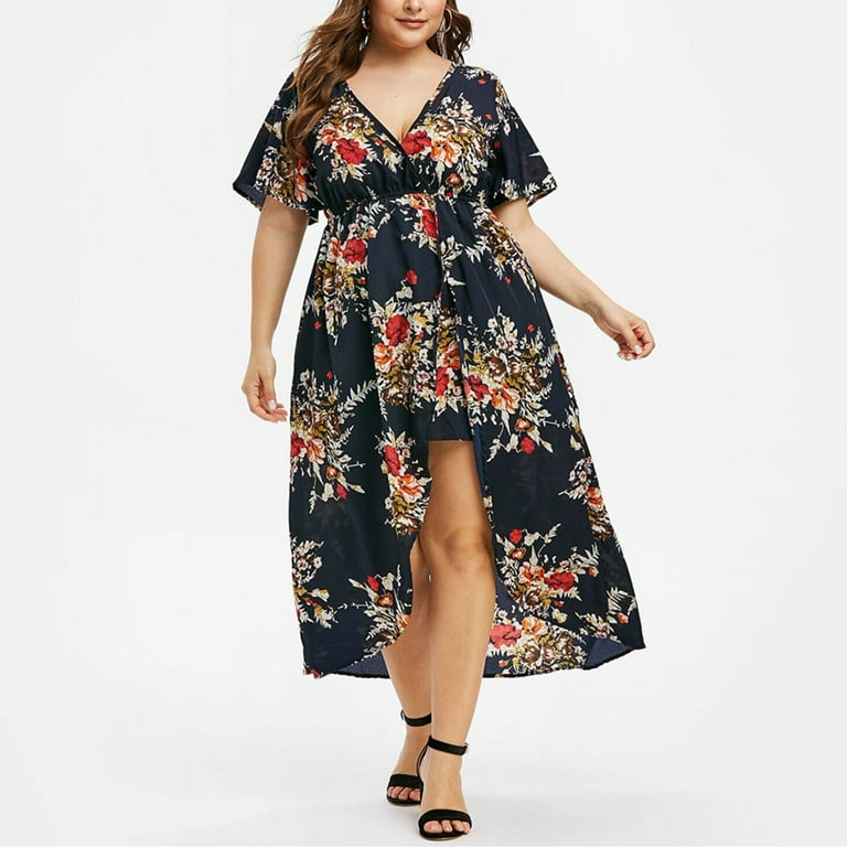 Walmart plus size maxi clearance dresses