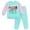 Pink/green, variant on L.O.L. Surprise! Unity Flipside Marine Q.T. Big Girls Fleece Sweatshirt and Jogger Pants Set Little Kid to Big Kid