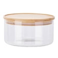thumbnail image 1 of Cannister Mainstays Borosilicato Redondo con Tapa de Bambú 880 ml, 1 of 3