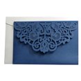 thumbnail image 2 of 10PCS European style Laser Cut Wedding Invitations Cards Tri-Fold Lace Business invitation Cards Party Decoration, 2 of 2