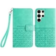 thumbnail image 2 of TECH CIRCLE Folio Phone Case for Samsung Galaxy A32 4G (2021) - Lightweight Leather Shell with Stand Wallet Cover with [Card Slot Holder/Pocket] Portable Simple Case with [Wrist Strap], Green, 2 of 8