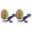 2, variant on 3D printed dinosaur skeleton egg set home furnishings living room desktop decoration creative gift