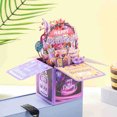 thumbnail image 5 of RuiJiao 3D Handcrafted Birthday Card in a Box - Unique and Creative Gift for Special Occasions, Ideal for Birthdays and Celebrations - Wishes with Style, 5 of 8