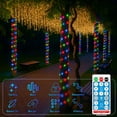 thumbnail image 4 of Luces solares tipo cuerda ANJAYLIA, 20 m, 200 LED, impermeables, multicolor, 4 of 7
