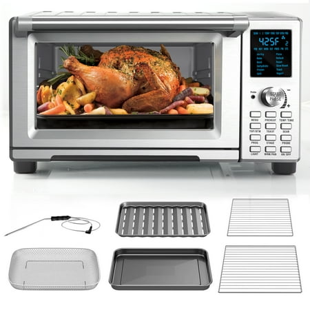 NuWave Bravo XL 1800-Watt Convection Oven 12-in-1 Smart Toaster Oven