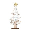thumbnail image 1 of keepw Christmas Tree Decoration Exquisite Unique Home Shop Showcase Scene Layout Xmas Decor Festival Ornament Table Decorations White, 1 of 8