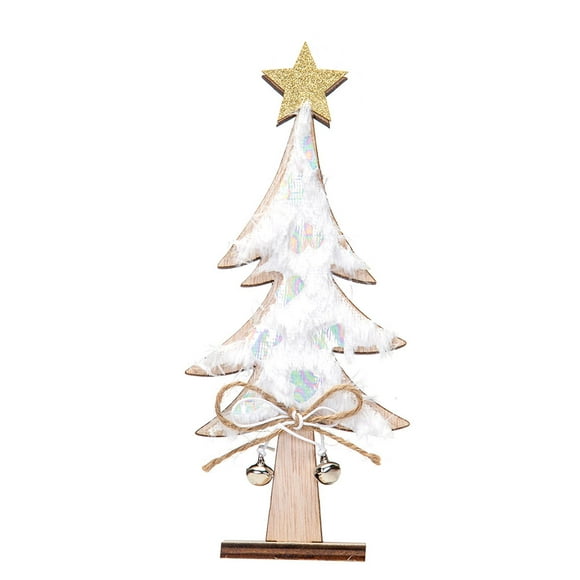 Christmas Tree Decoration Exquisite Unique Home Shop Showcase Scene Shop Showcase Layout Xmas Decor Festival Ornament Table Decorations White