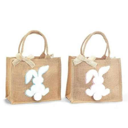 burton+BURTON Burlap Easter Bag With Bunny