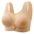 thumbnail image 2 of Levmjia Women's Wireless Bras Comfortable Seamless Solid Color Underwire Free Bras For Everyday Wear Lightly Lined T Shirt Bra With Removable Pads Daily Wear, 2 of 9