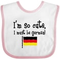 thumbnail image 3 of Inktastic So Cute German Boys or Girls Baby Bib, 3 of 4