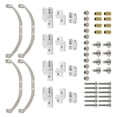 thumbnail image 3 of 1 Set leaf spring damping suspension For 1/16 B24 RC Car Silver, 3 of 5