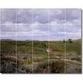 thumbnail image 1 of Ceramic Tile Mural-William Chase Country Painting 389. 60" w x 48" h using (20) 12 x 12 ceramic tiles, 1 of 3