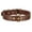 Brown, variant on Didog Genuine Leather Pet Dog Collars Heavy Duty Adjustable High Quality Brass Buckle Black Brown