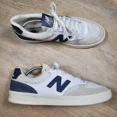 thumbnail image 1 of New Balance CT300 V3 The COURT Line Sneaker White Grey Mens Size 10 Womens 11.5, 1 of 5