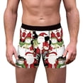thumbnail image 1 of DPTALR Christmas Digital Printing Breathable Close Fitting Men's Underpants Comfortable Boxers, 1 of 2