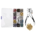 thumbnail image 2 of Clothing Button, Easy Store Colorful Grommets Iron Material  For Baby Clothing For Skirt For DIY Crafts, 2 of 8