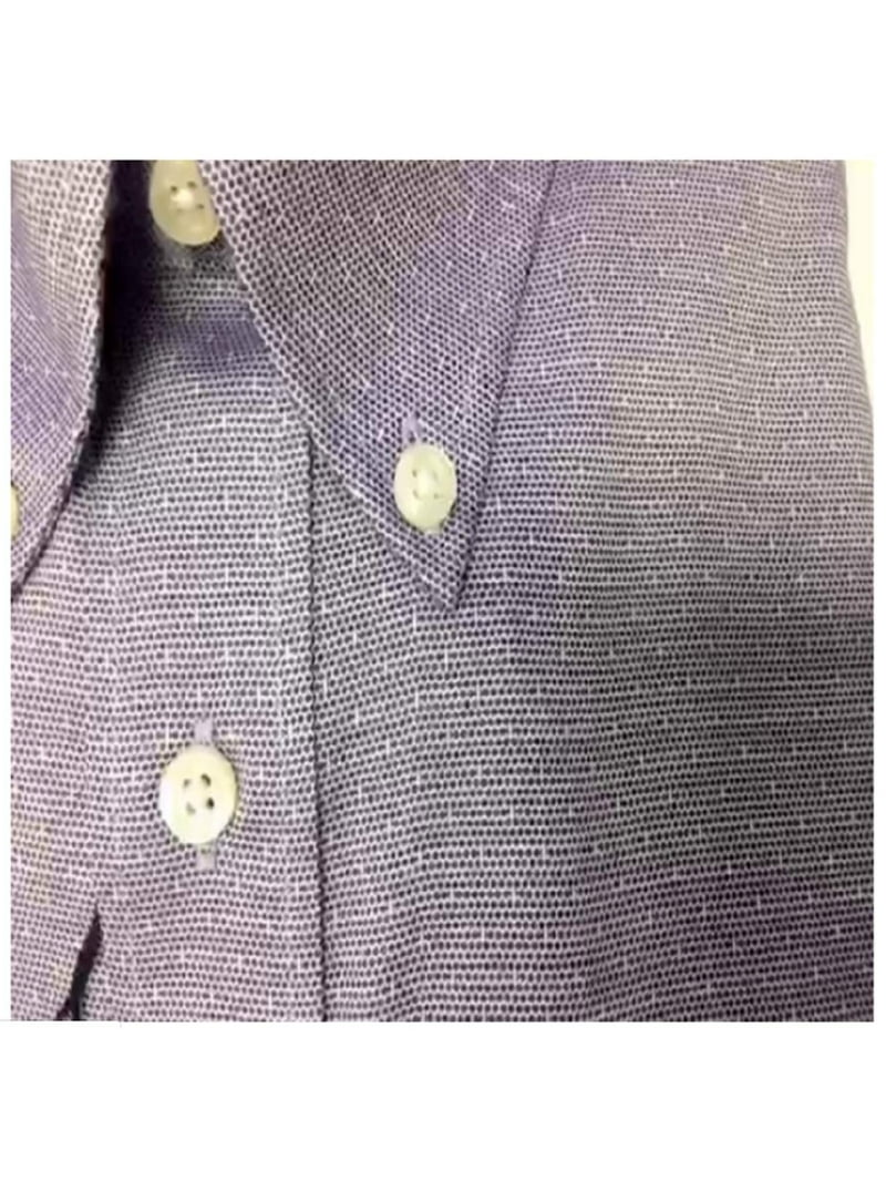 Kirkland Signature Men's Button Down Dress Shirt Traditional Fit (Purple, 17x32/33) - Walmart.com Kirkland Signature Men's Button Down Dress Shirt Traditional Fit (Purple, 17x32/33) - Walmart.com