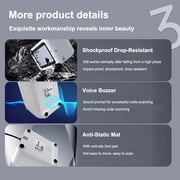 Scanner,Wired Bar Code Scanner Mobile Payment Code Box Usb Payment Code Box Retail Store Restaurant Usb Wired Bar Qr Scanner Mobile Payment Code Supermarket Retail Store Box Usb Wired -white